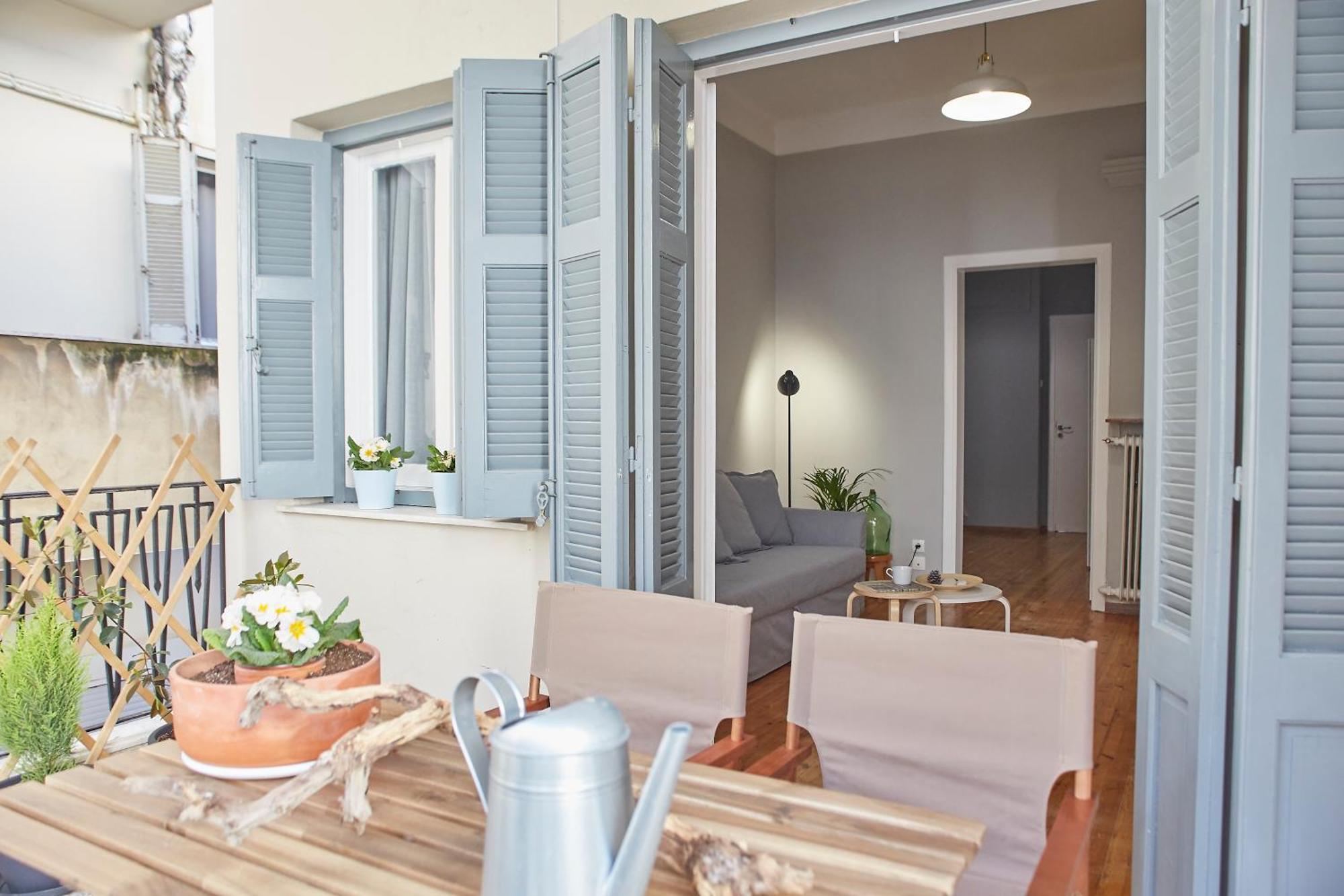 Bright Bright B Central Apartment With Balcony Salonic Exterior foto